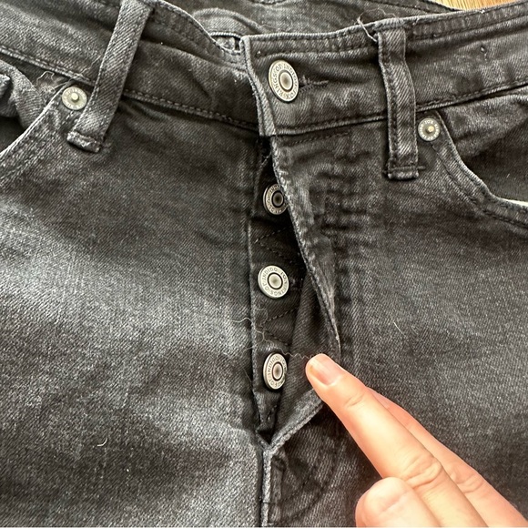 KINGS OF INDIGO BLACK JOHN LONG RISE SLIM JEANS - 32 - Picture 6 of 17